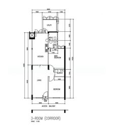 Blk 319 Teck Ghee Vista (Ang Mo Kio), HDB 3 Rooms #613667991